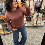 Sable Downy Top Top - Sweatshirt THREAD & SUPPLY