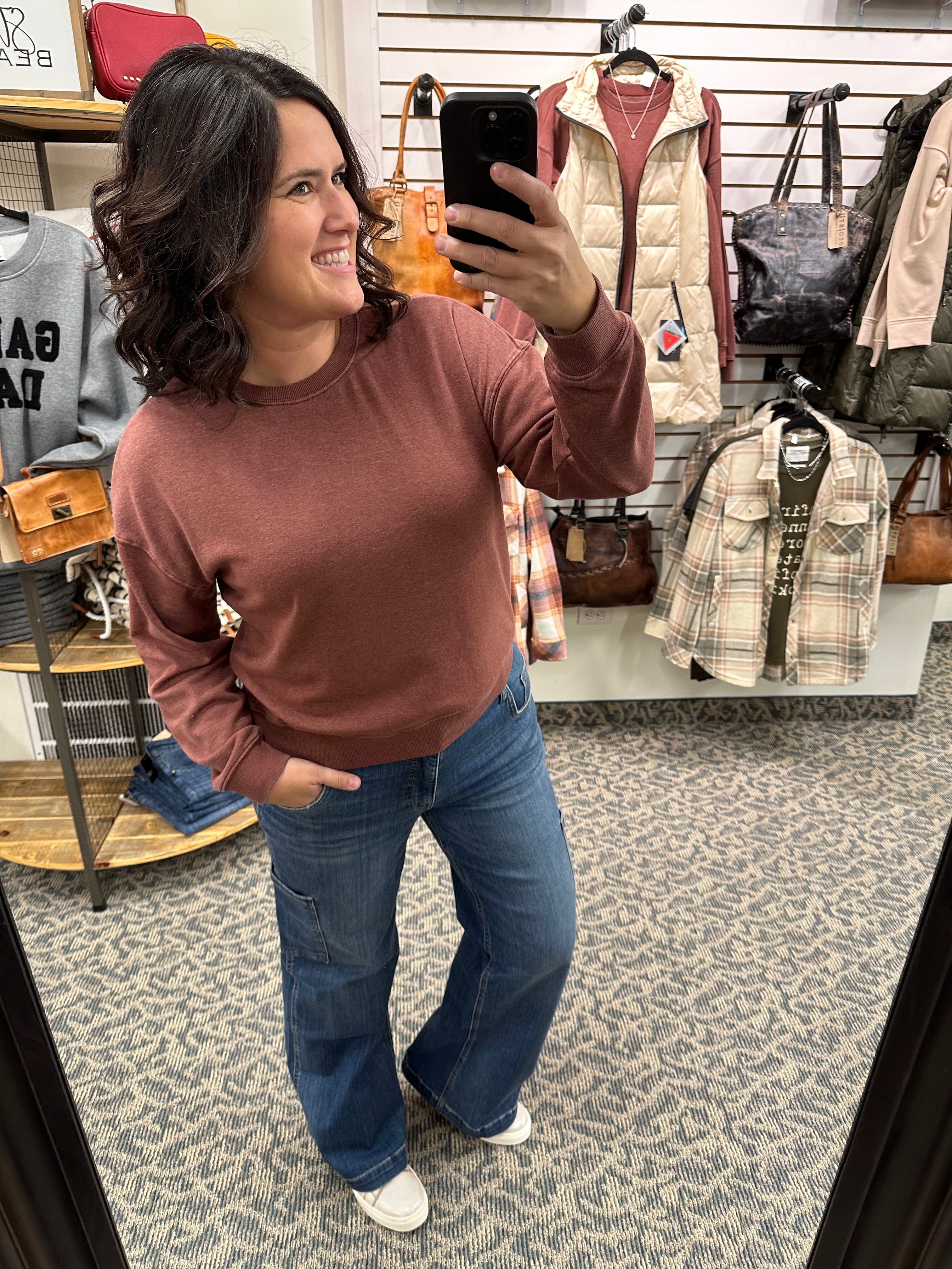 Sable Downy Top Top - Sweatshirt THREAD & SUPPLY