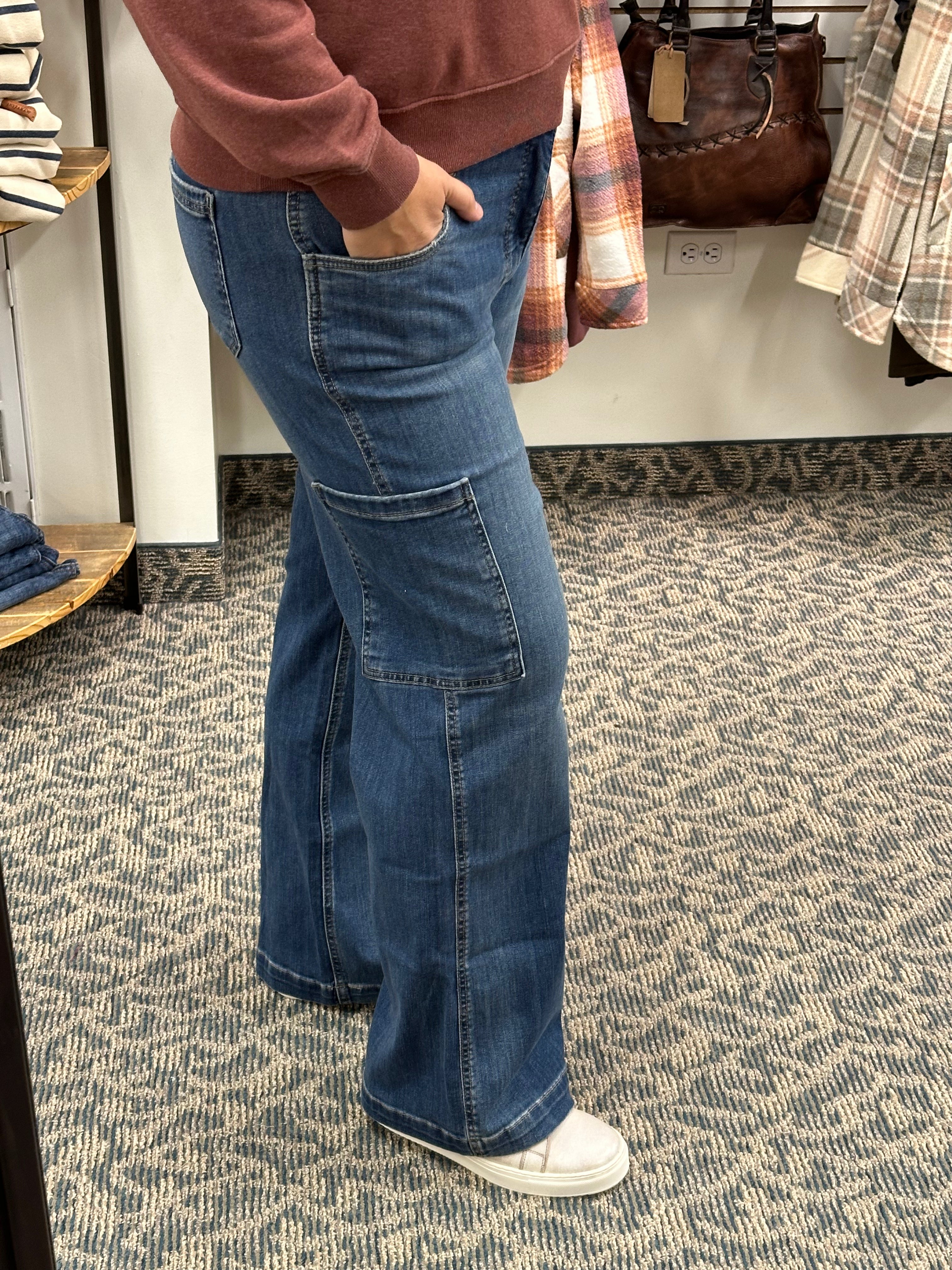 Jodi Creative Cargo Jeans (Kut) Bottom- Pants KUT FROM THE KLOTH