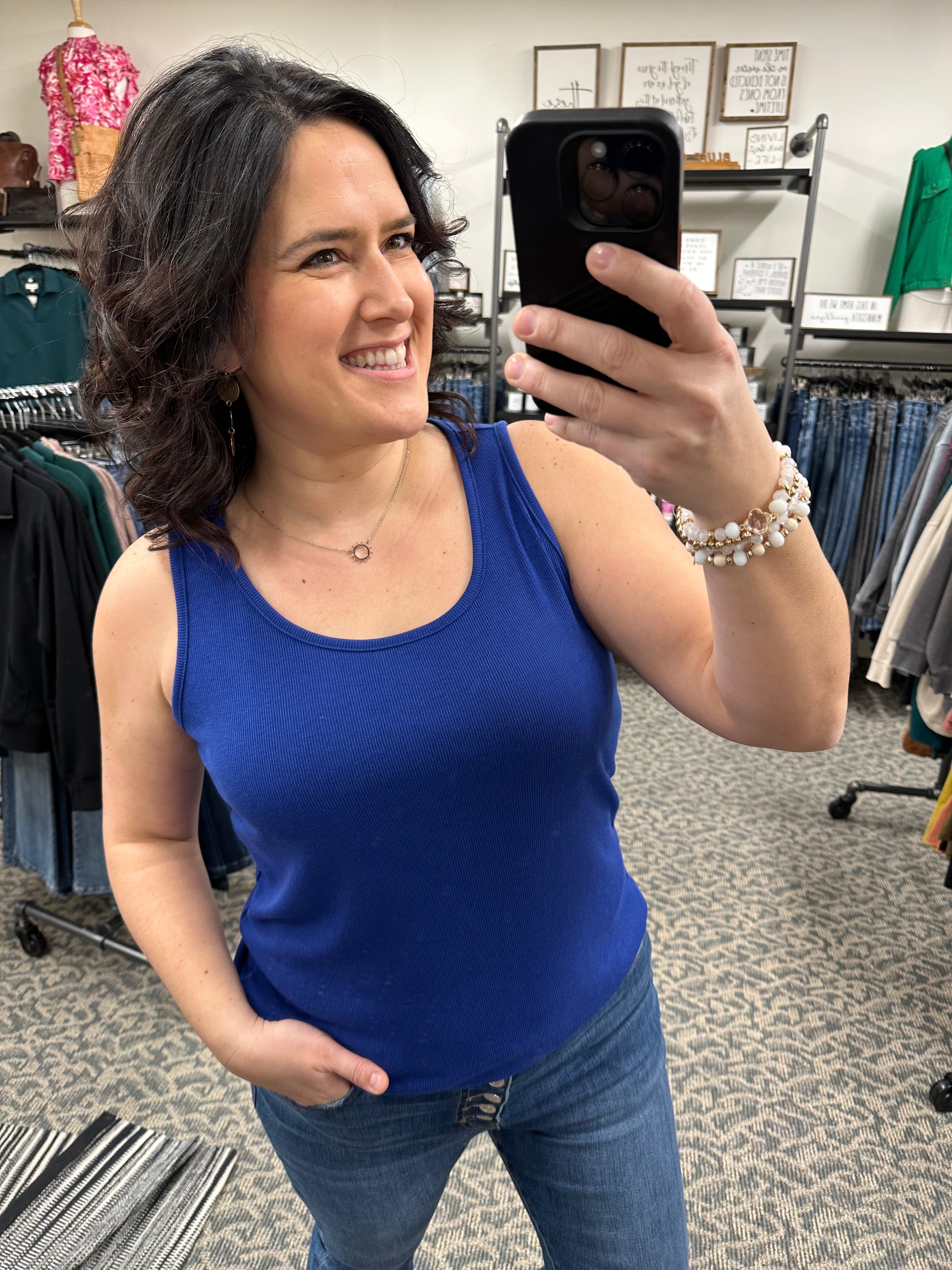 Royal Round Neck Tank TANK TOP STACCATO