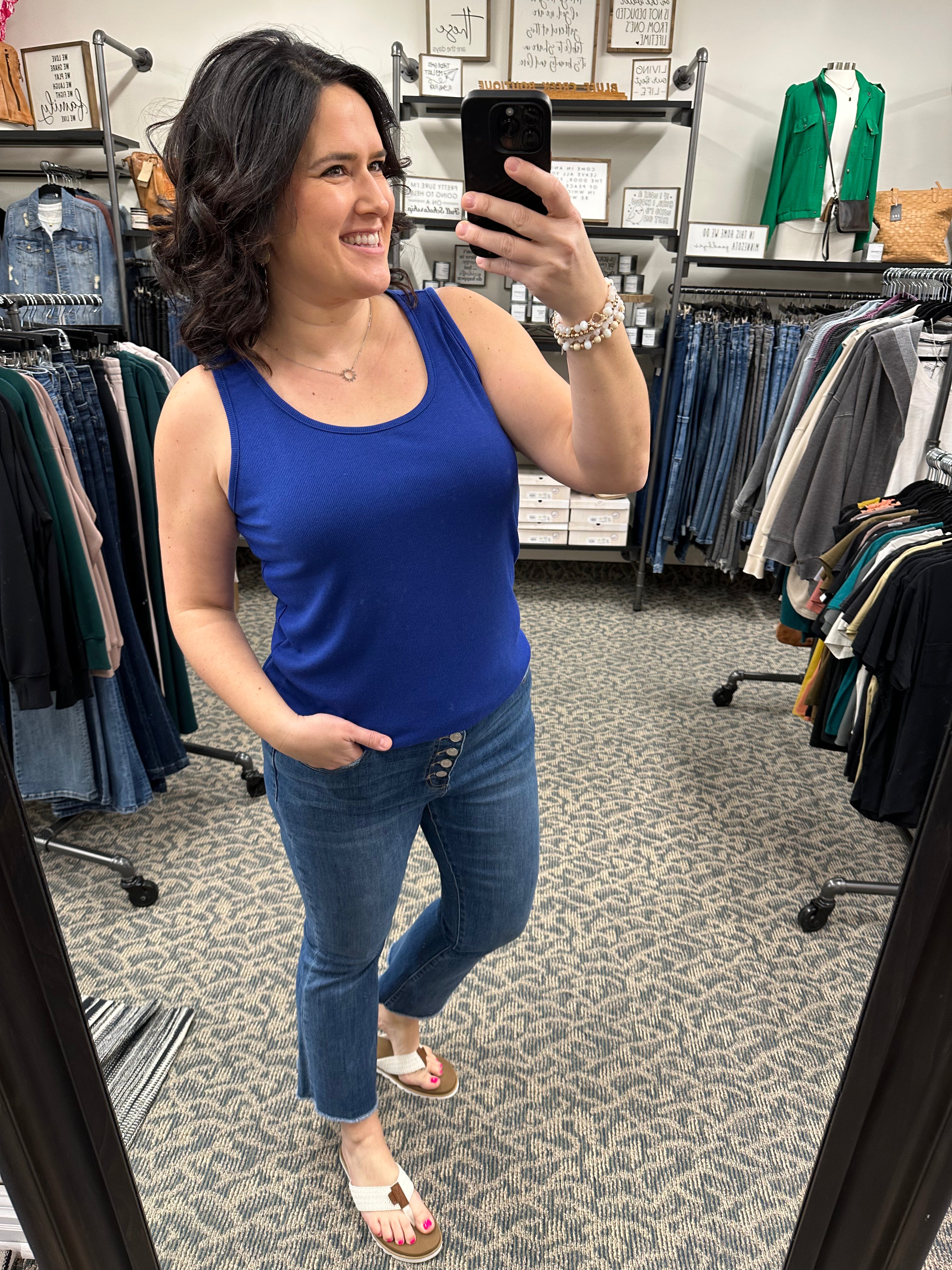 Royal Round Neck Tank TANK TOP STACCATO