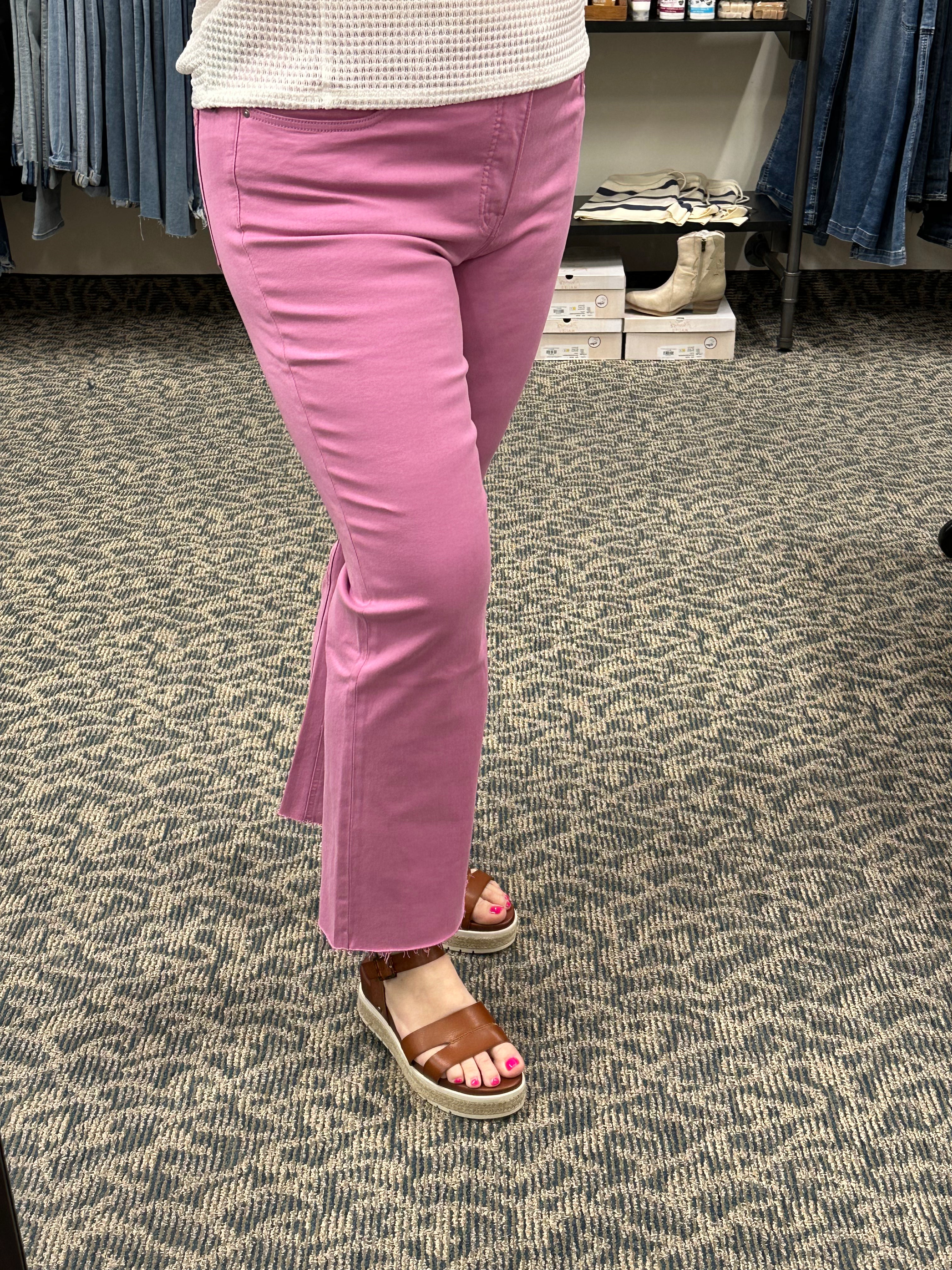 Kelsey Lavender Fab Ab Kick Flare (KUT) jeans KUT FROM THE KLOTH