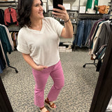 Kelsey Lavender Fab Ab Kick Flare (KUT) jeans KUT FROM THE KLOTH