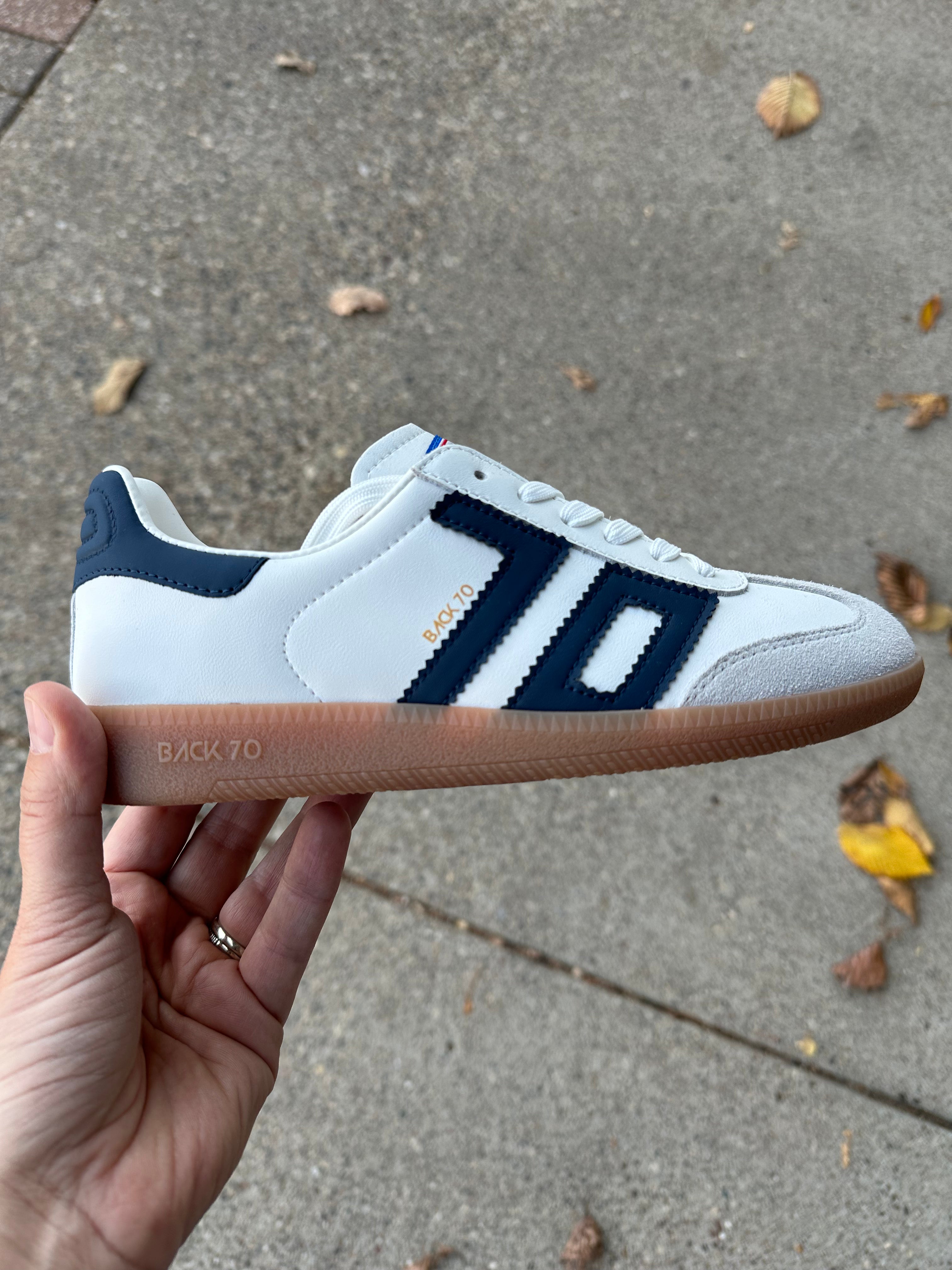 CLOUD Navy Sneaker Shoes - Sneaker Back 70
