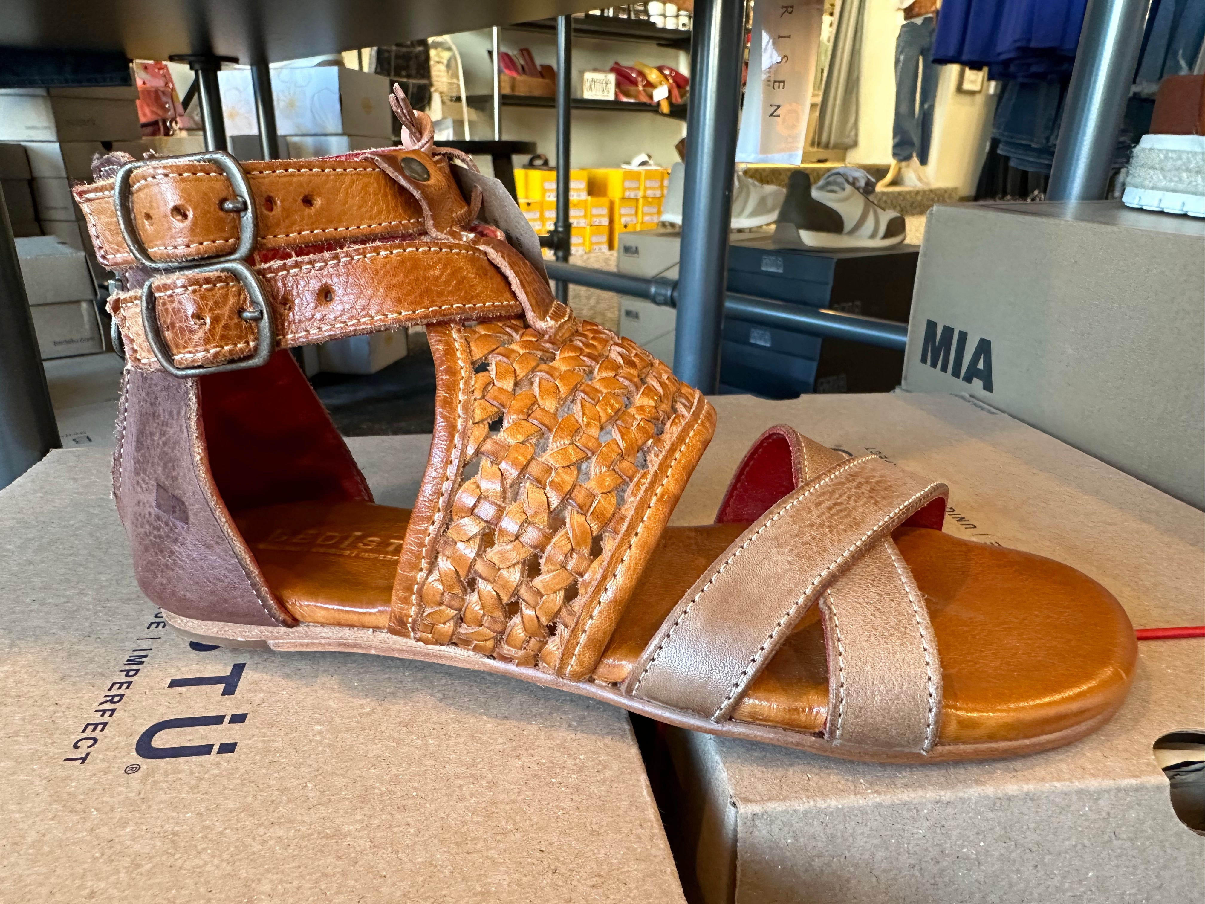 Capriana Cafe Latte Rustic (Bed Stu) Shoes- Sandals BED STU