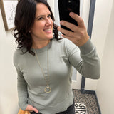 Sage Sweater Top Top - Sweater BE COOL