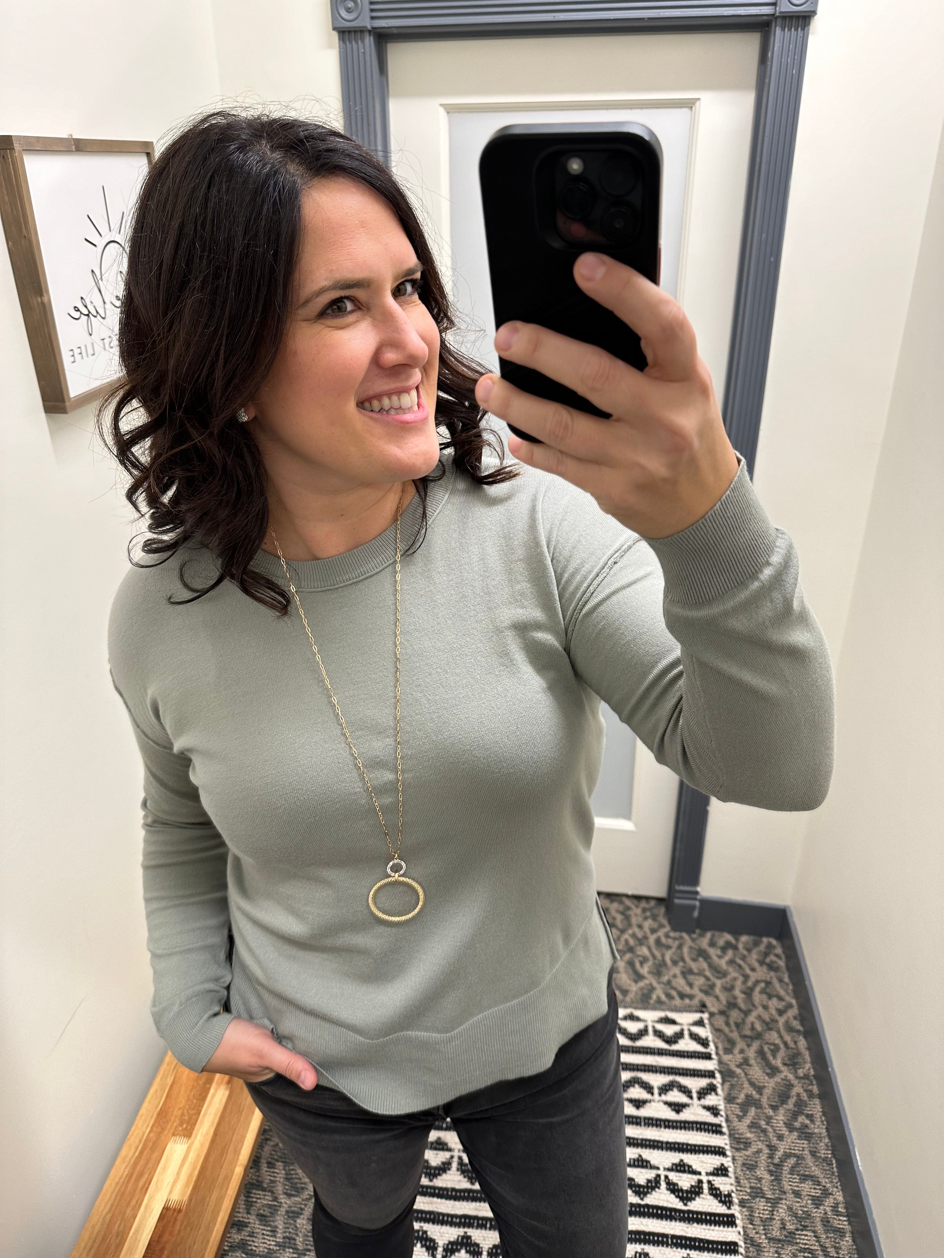Sage Sweater Top Top - Sweater BE COOL
