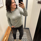 Sage Sweater Top Top - Sweater BE COOL