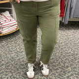 Olive Kiera Barrel Leg Jeans (Kut) Bottom- Pants KUT FROM THE KLOTH