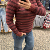 Sable Black Stripe Stacy Top Top - Tee THREAD & SUPPLY