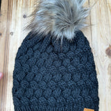 Black Pom Hat Accessories - Hat PANACHE