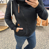 Black Hestia Wanakome Tops- Sweatshirt WANAKOME