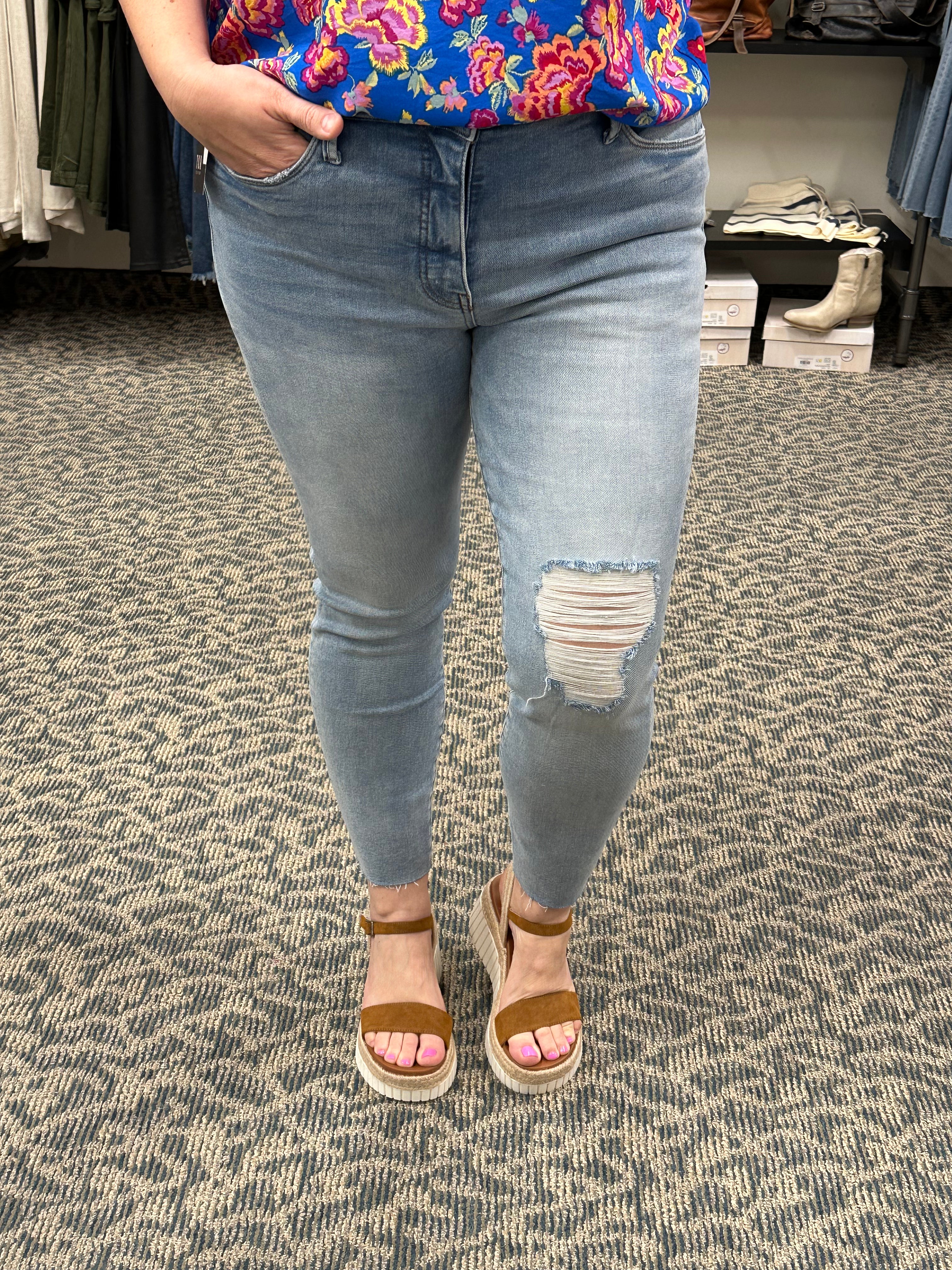 Charlize Revelation Light Wash Fab Ab (KUT) jeans KUT FROM THE KLOTH
