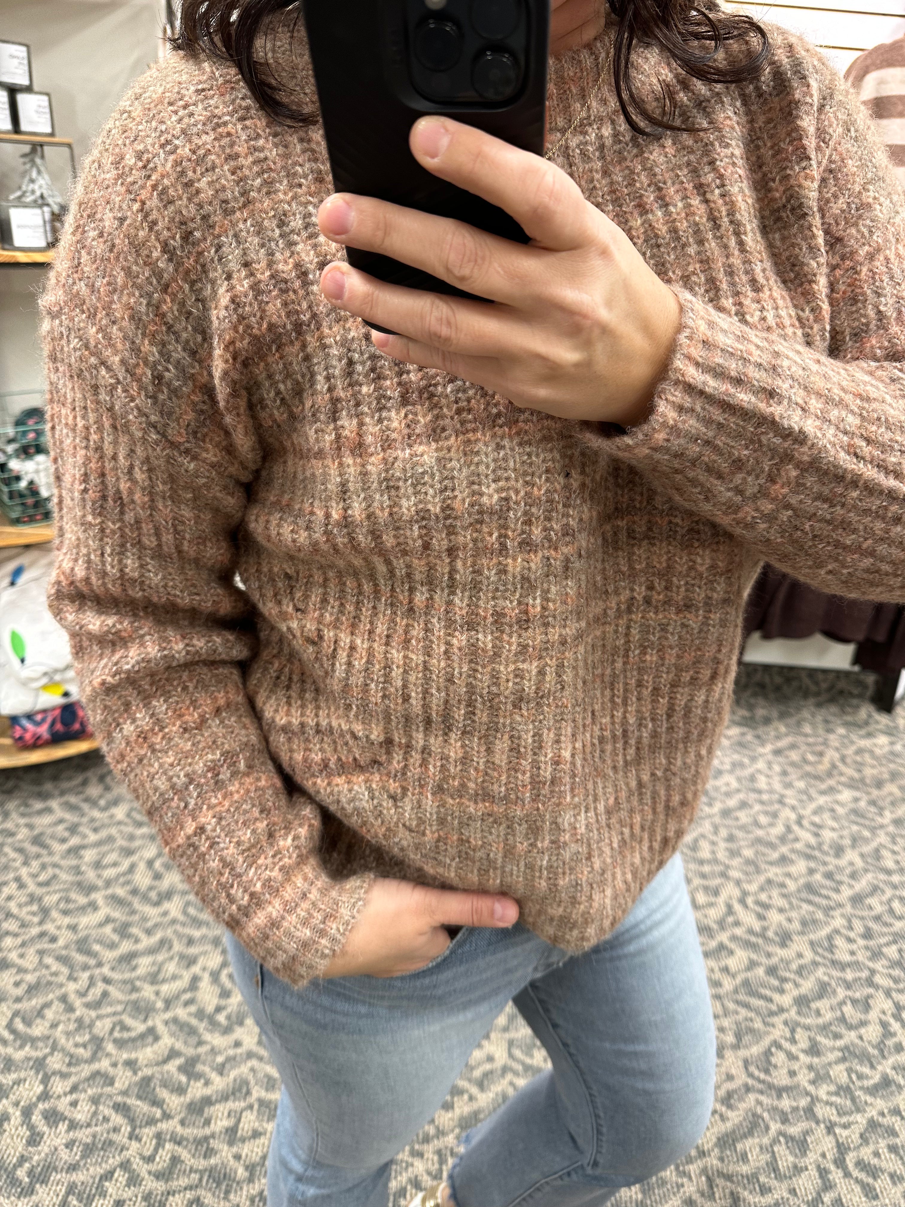 Syla Crew Neck Sweater Top - Sweater RD International