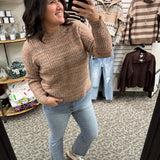 Syla Crew Neck Sweater Top - Sweater RD International