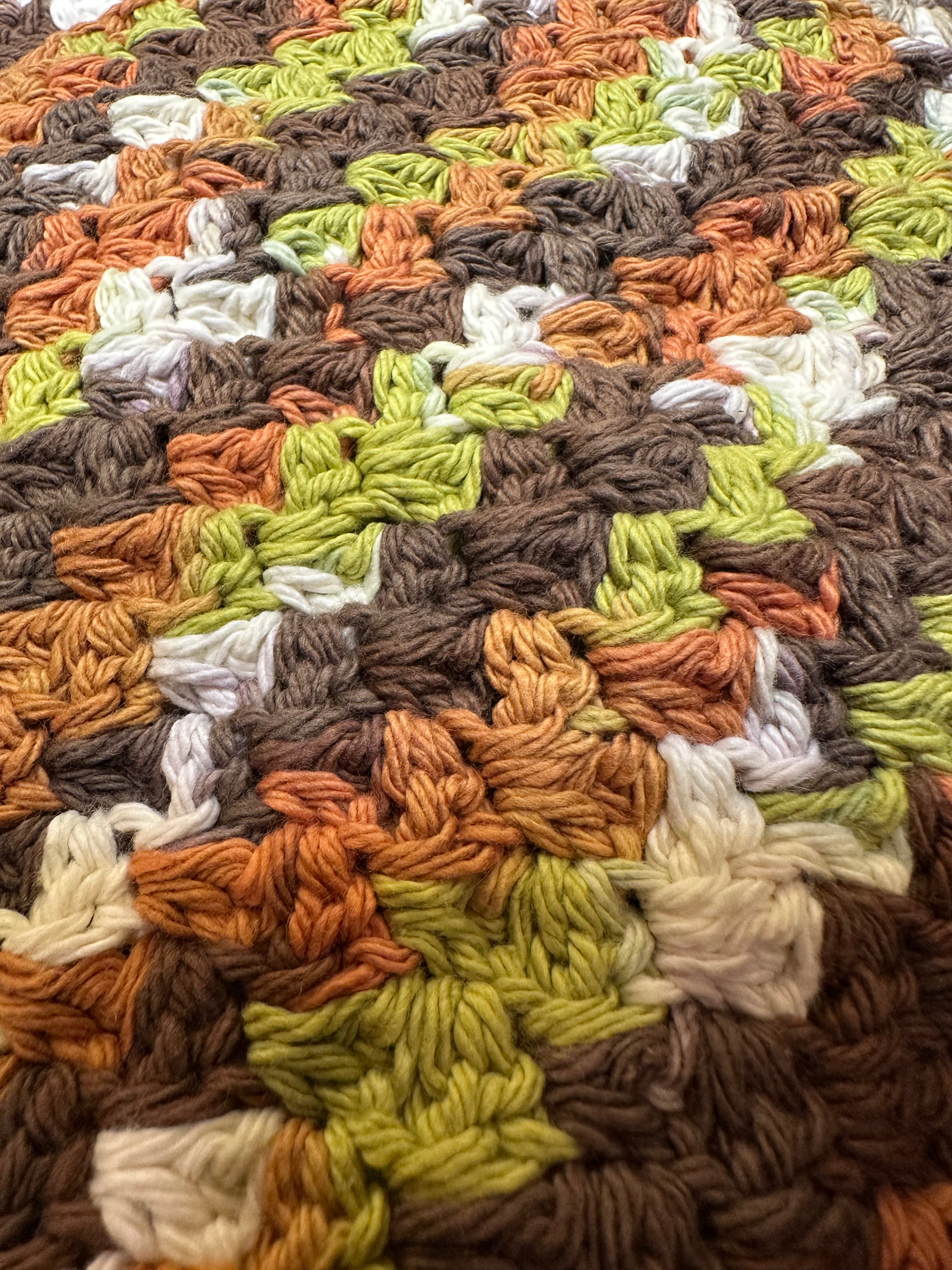 Crochet Dish Rags Bluff Creek Boutique Autumn Blend