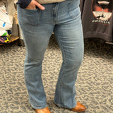 Ana Flare Med Base - Deduct (Kut) Bottom- Pants KUT FROM THE KLOTH
