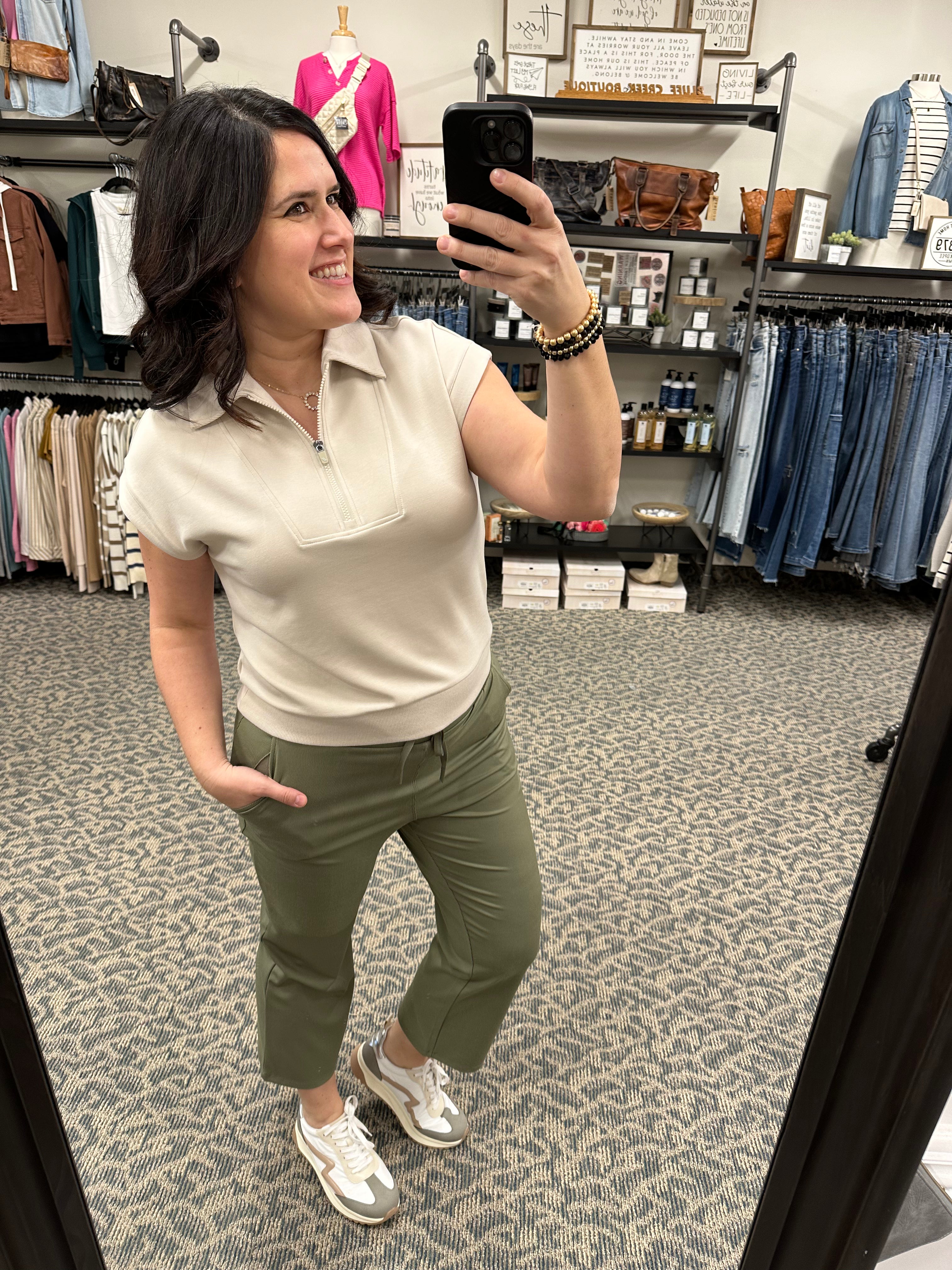 Green Onyx Georgie Pants Bottom- Pants THREAD & SUPPLY