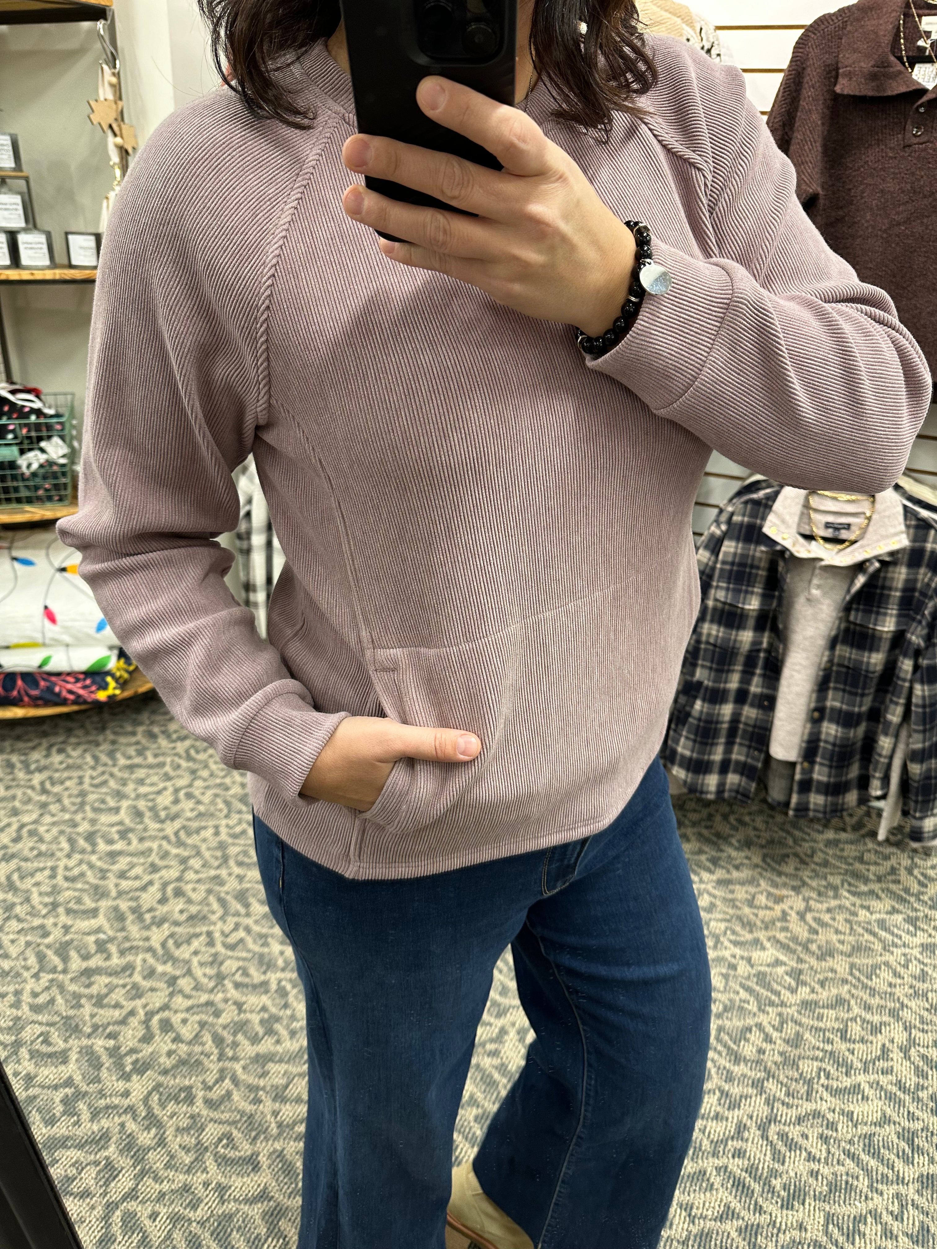 Purple Dove Maxine Top Tops- Sweatshirt THREAD & SUPPLY