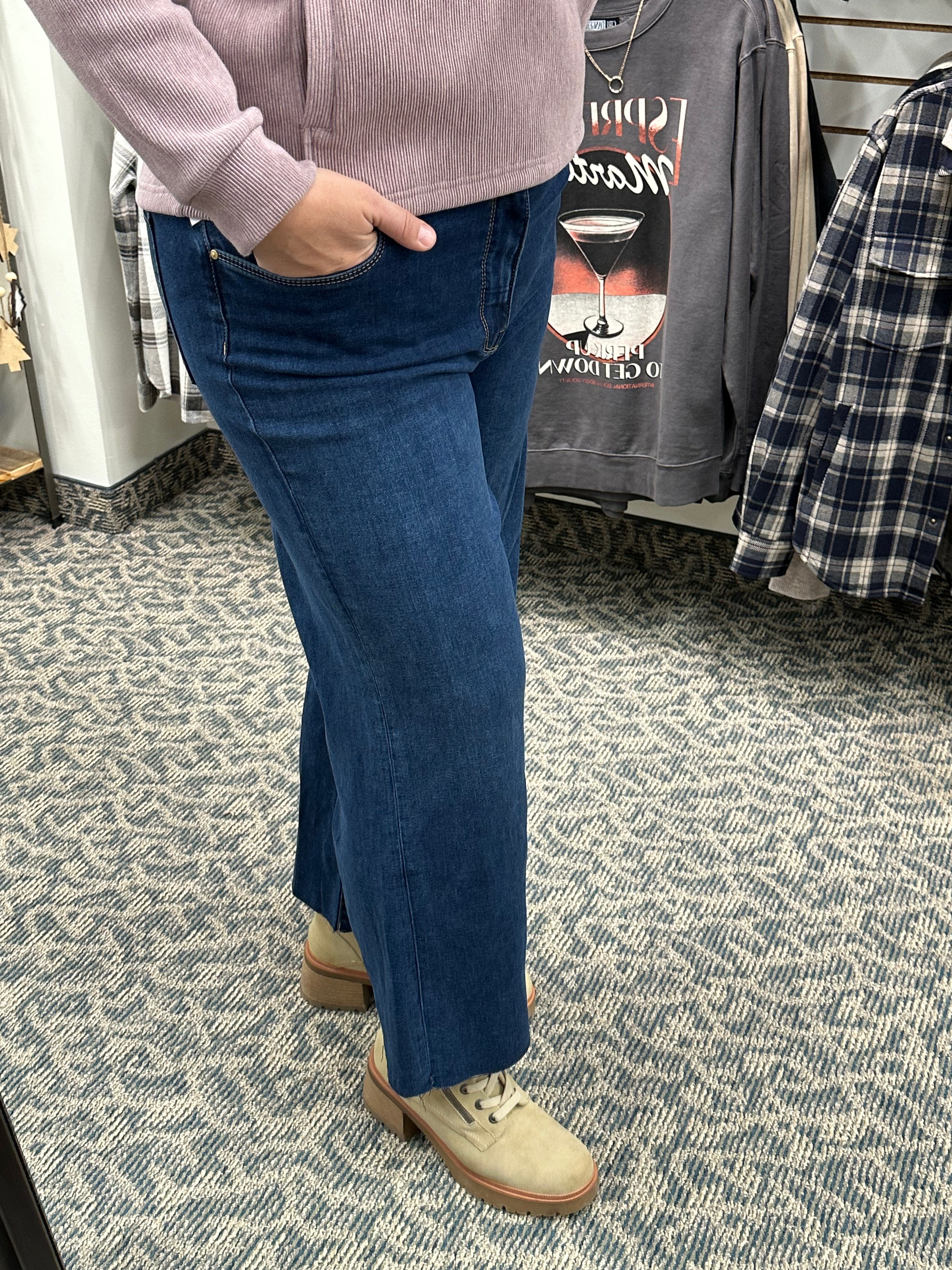 Demure Dk Base Meg Jeans (Kut) Bottom- Pants KUT FROM THE KLOTH