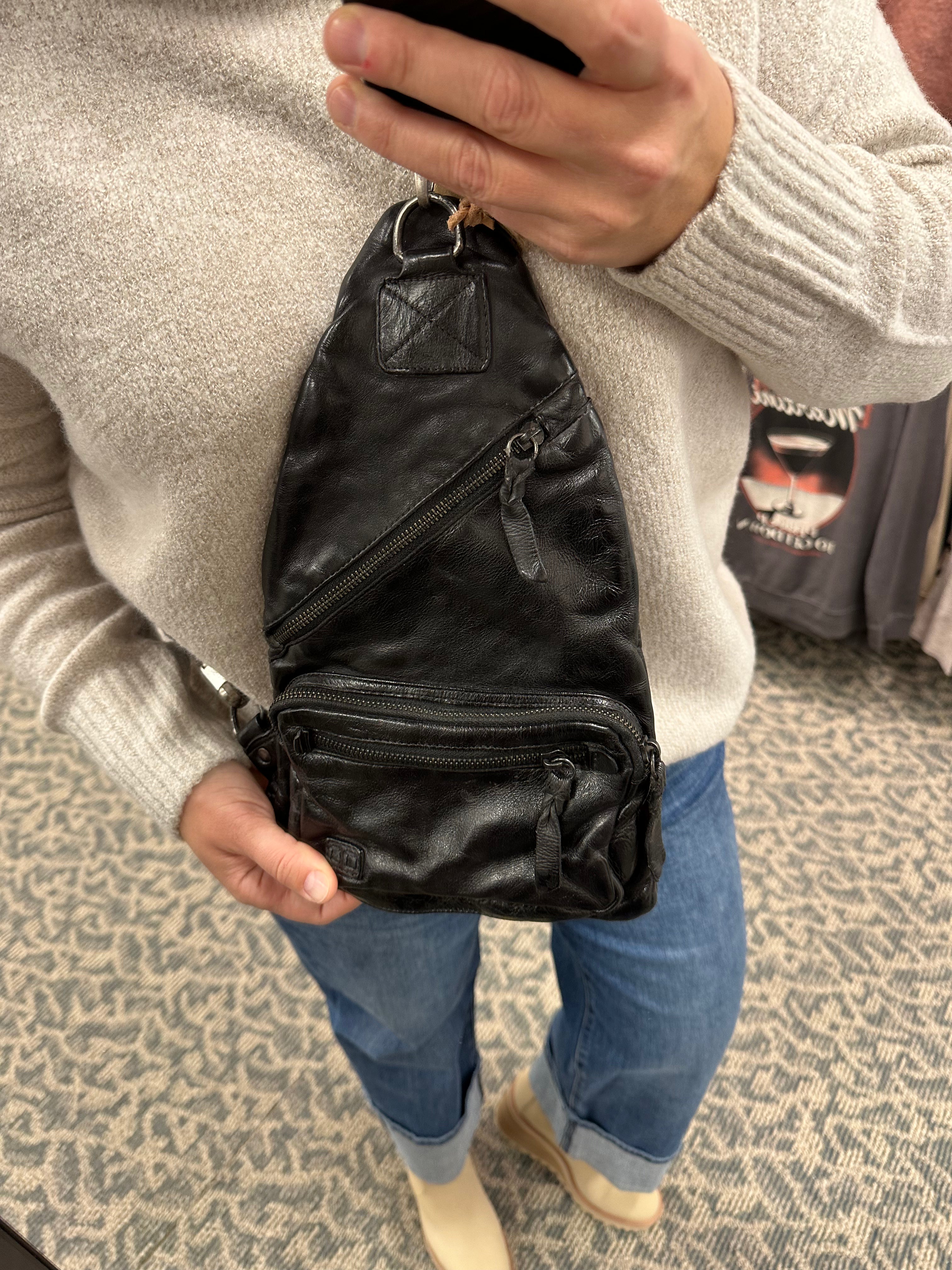 Black DD Andie Bag (Bed Stu) Bags- Purses BED STU