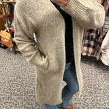 Sand Cardigan Sweater Top - Sweater Mystree