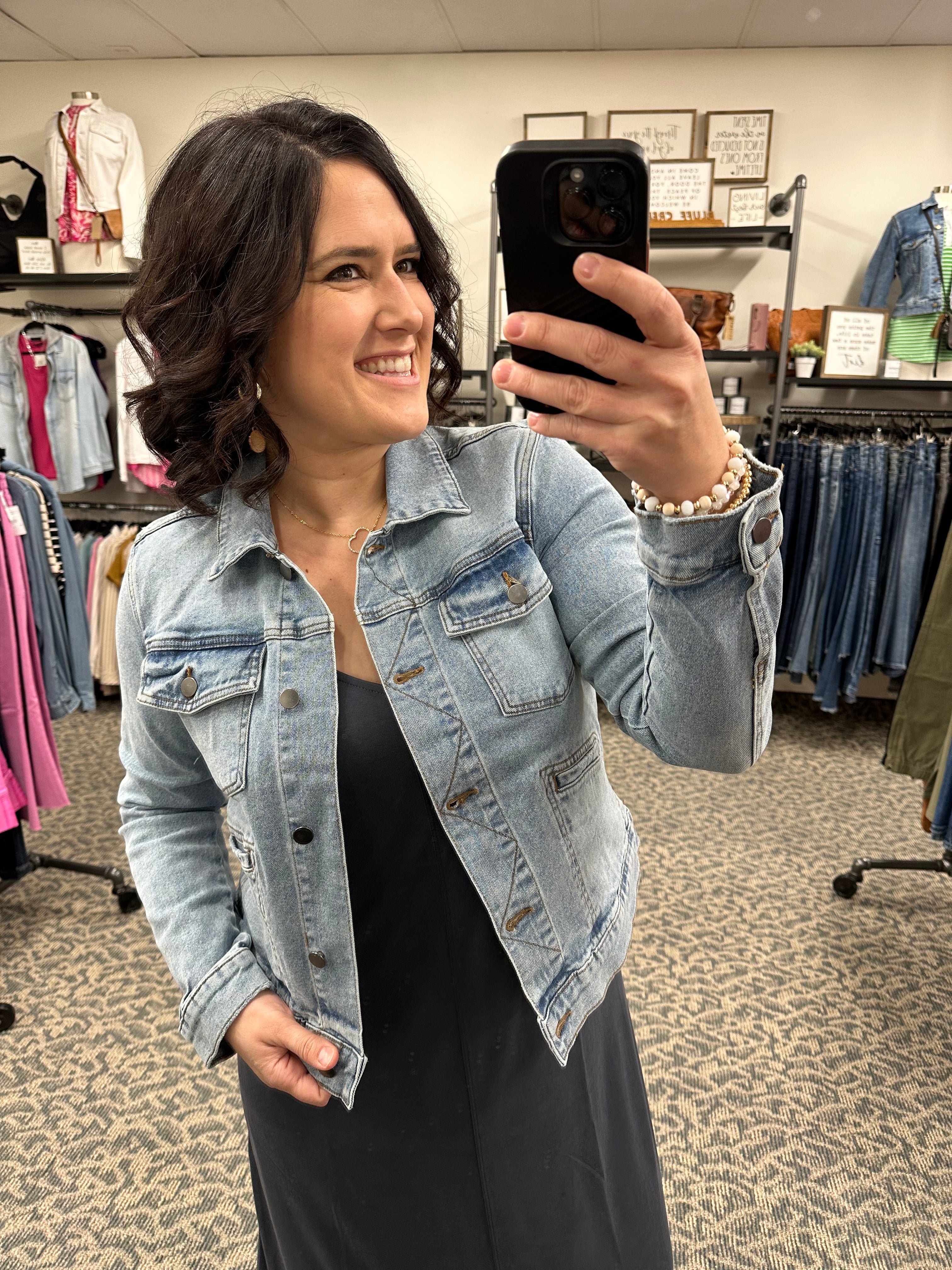 Anne Denim Jacket (KUT) jean jacket KUT FROM THE KLOTH