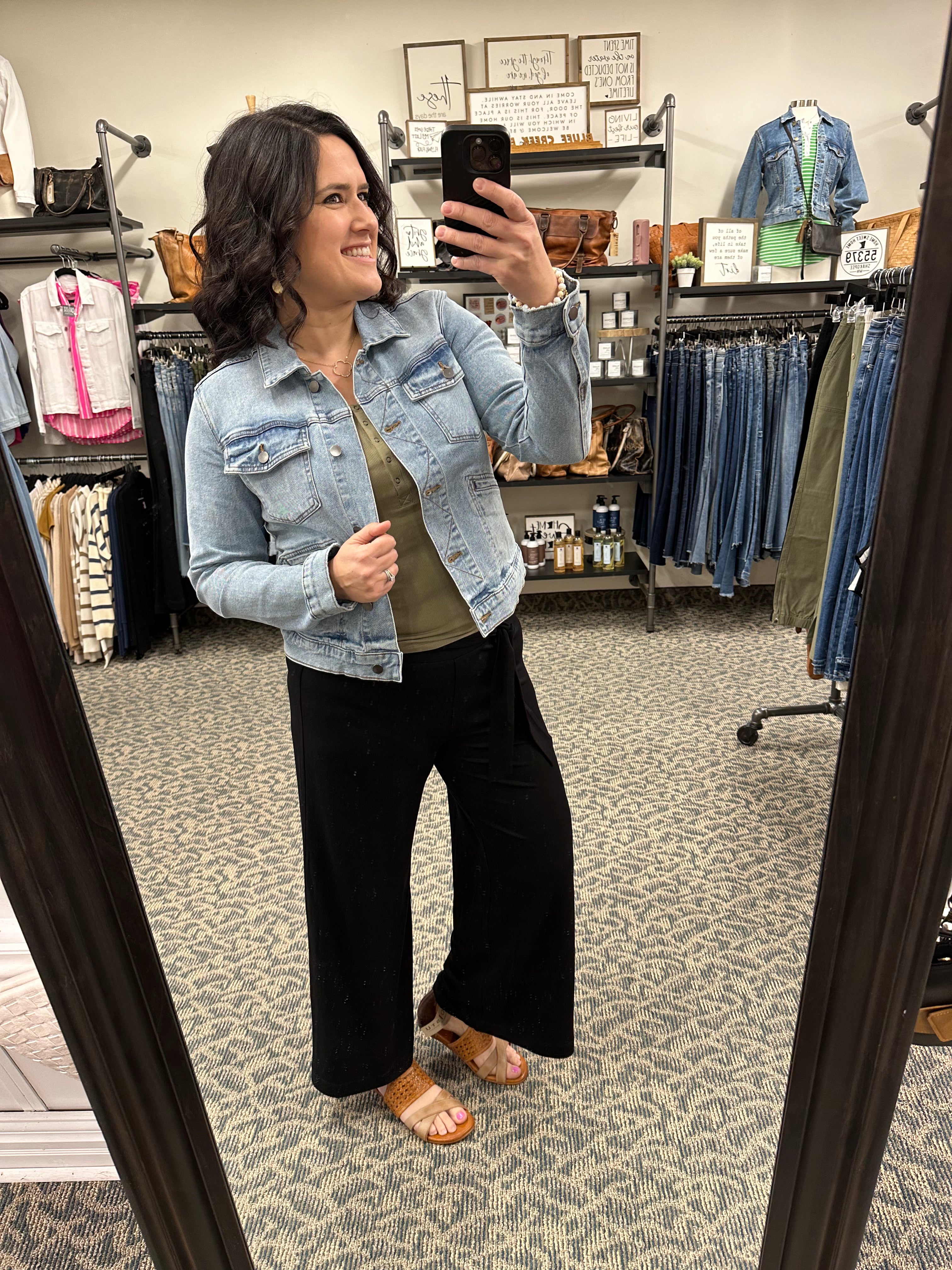 Anne Denim Jacket (KUT) jean jacket KUT FROM THE KLOTH