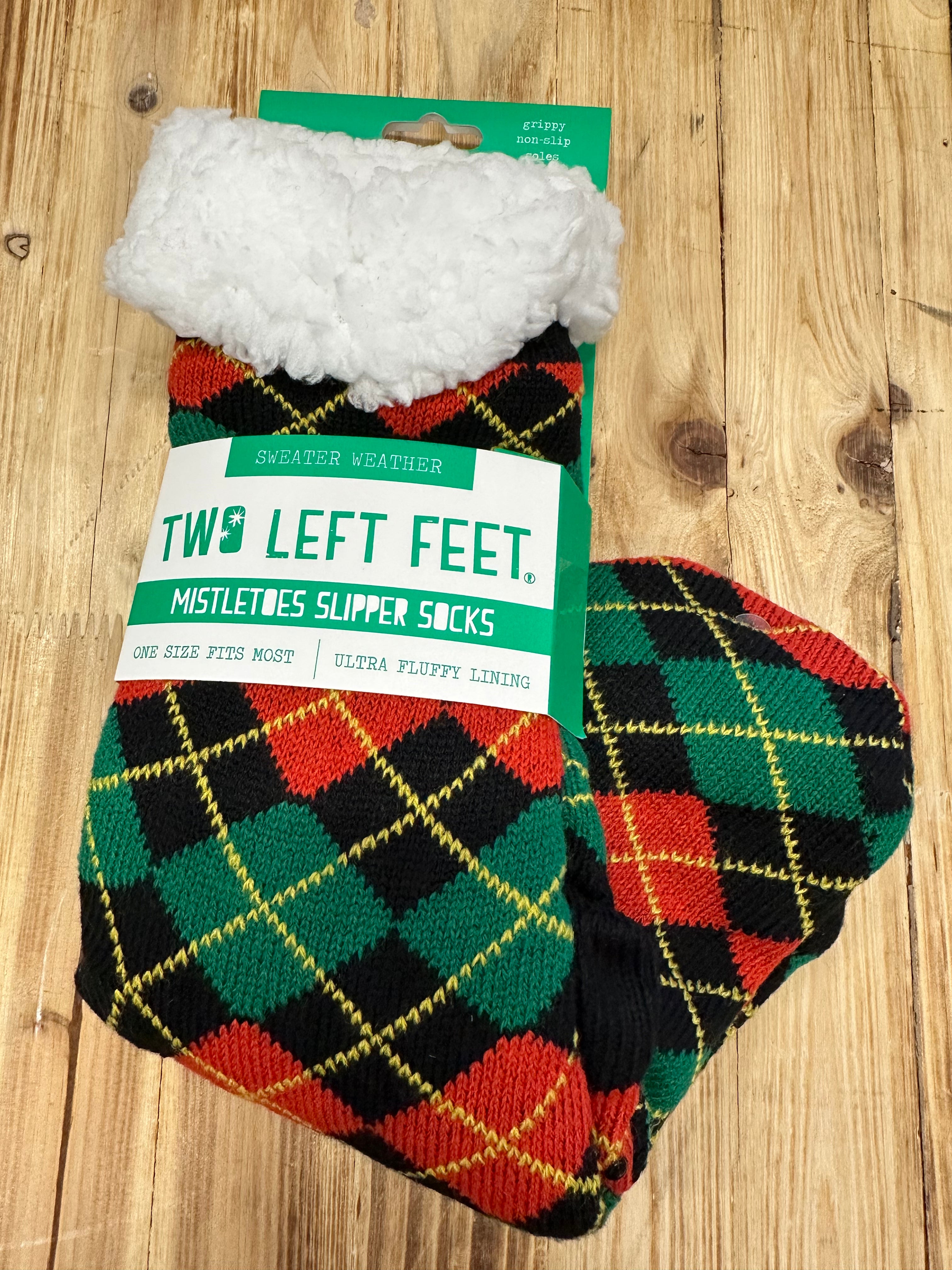 Holiday Slipper Socks (3 styles) Accessories- Socks DM MERCHANDISING Sweater Weather