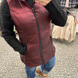 Long Ruby Down Vest Outerwear - Vest Anorak