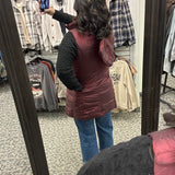 Long Ruby Down Vest Outerwear - Vest Anorak