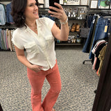 Soft Ivory Sunnie Shirt Tops - Button Ups THREAD & SUPPLY
