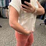 Soft Ivory Sunnie Shirt Tops - Button Ups THREAD & SUPPLY