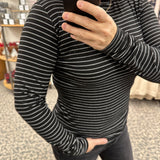 Black Silver Liz Top Top - Tee THREAD & SUPPLY