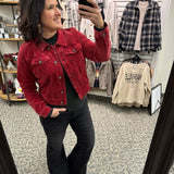 Red Julie Jacket (Kut) Outerwear- Jackets KUT FROM THE KLOTH