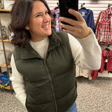 Black Olive Kelsey Vest Outerwear - Vest THREAD & SUPPLY