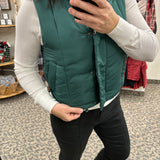 Bistro Green Anya Vest Outerwear - Vest THREAD & SUPPLY
