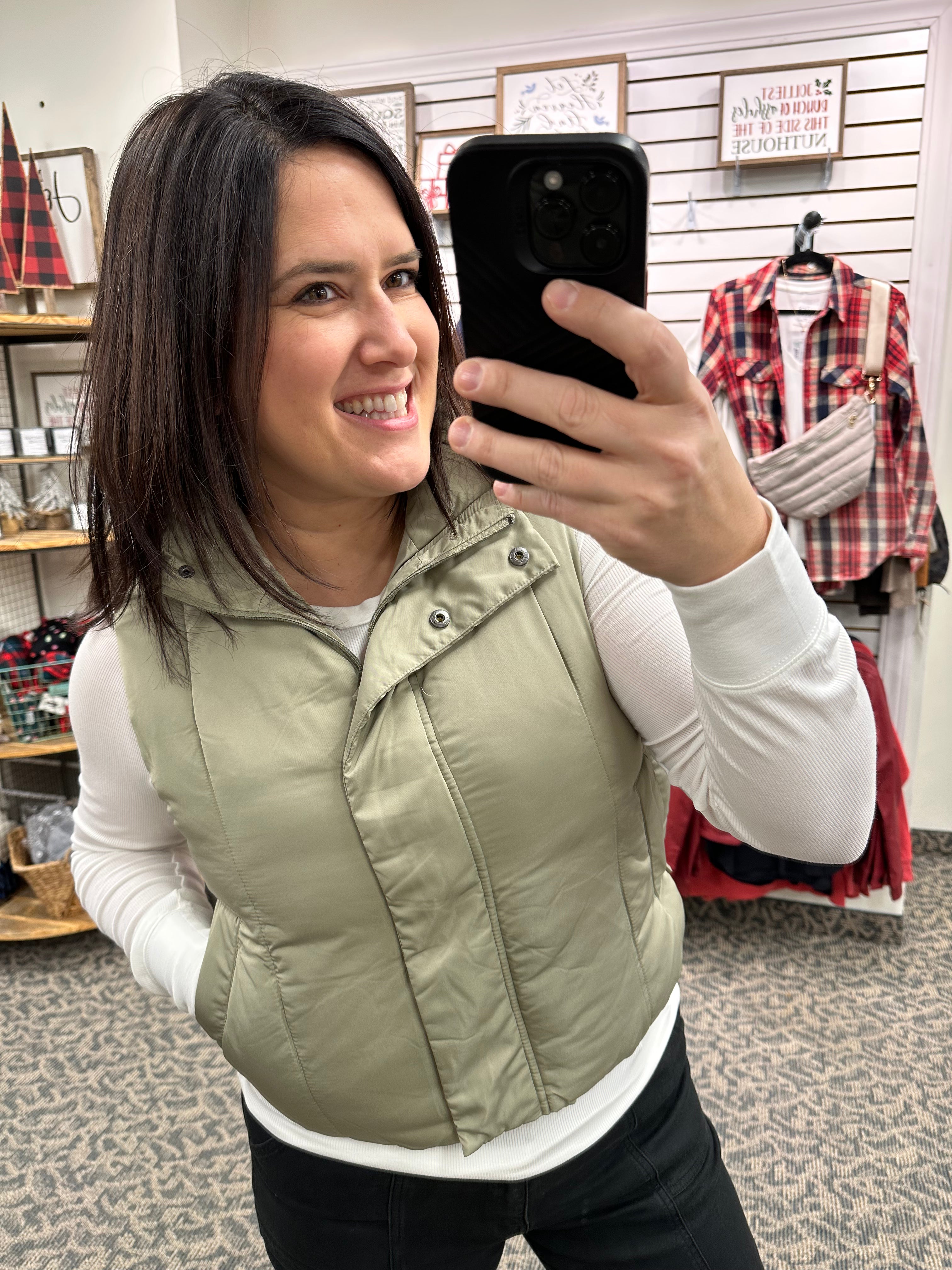 Seagrass Anya Vest Outerwear - Vest THREAD & SUPPLY