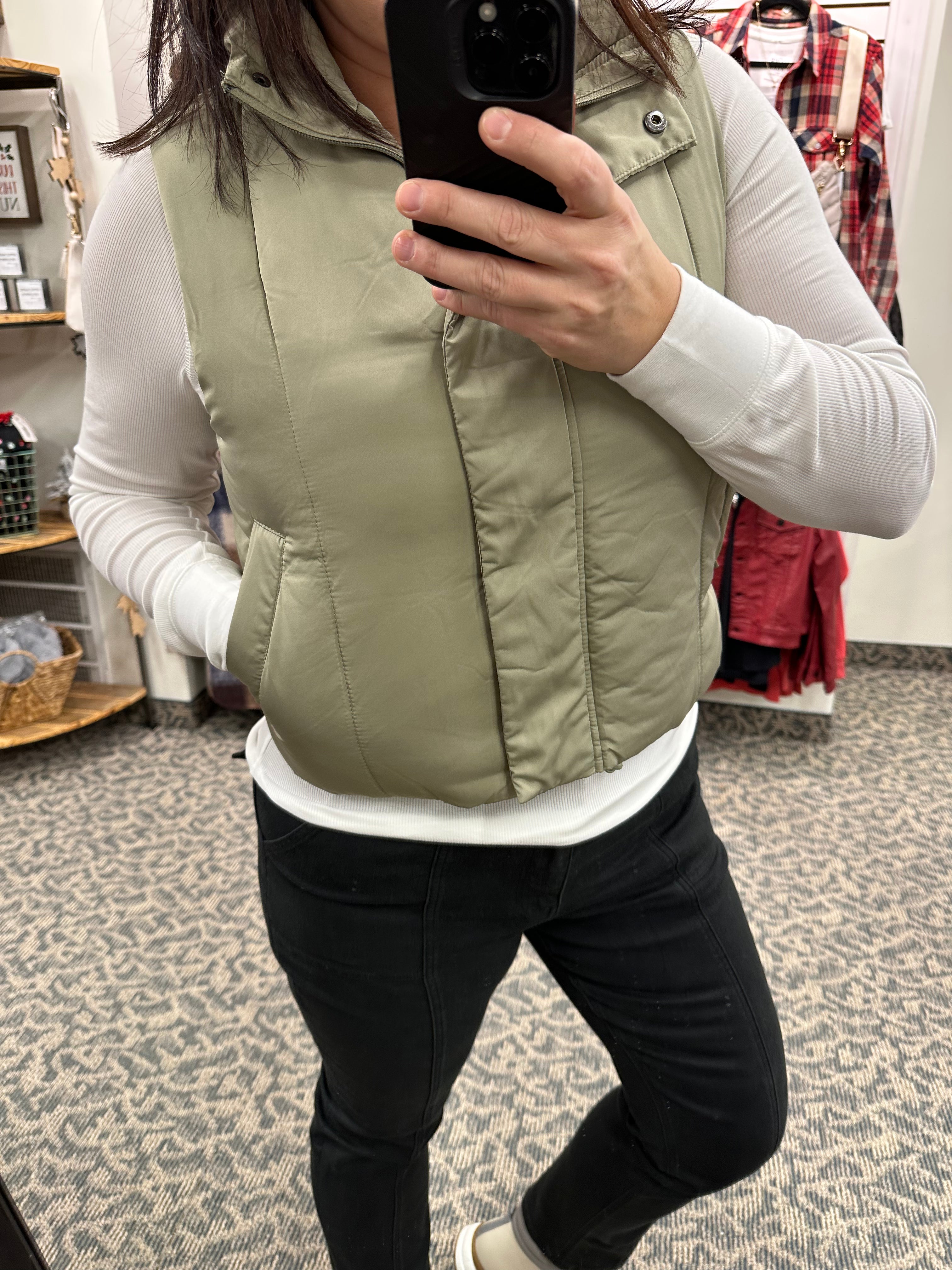 Seagrass Anya Vest Outerwear - Vest THREAD & SUPPLY