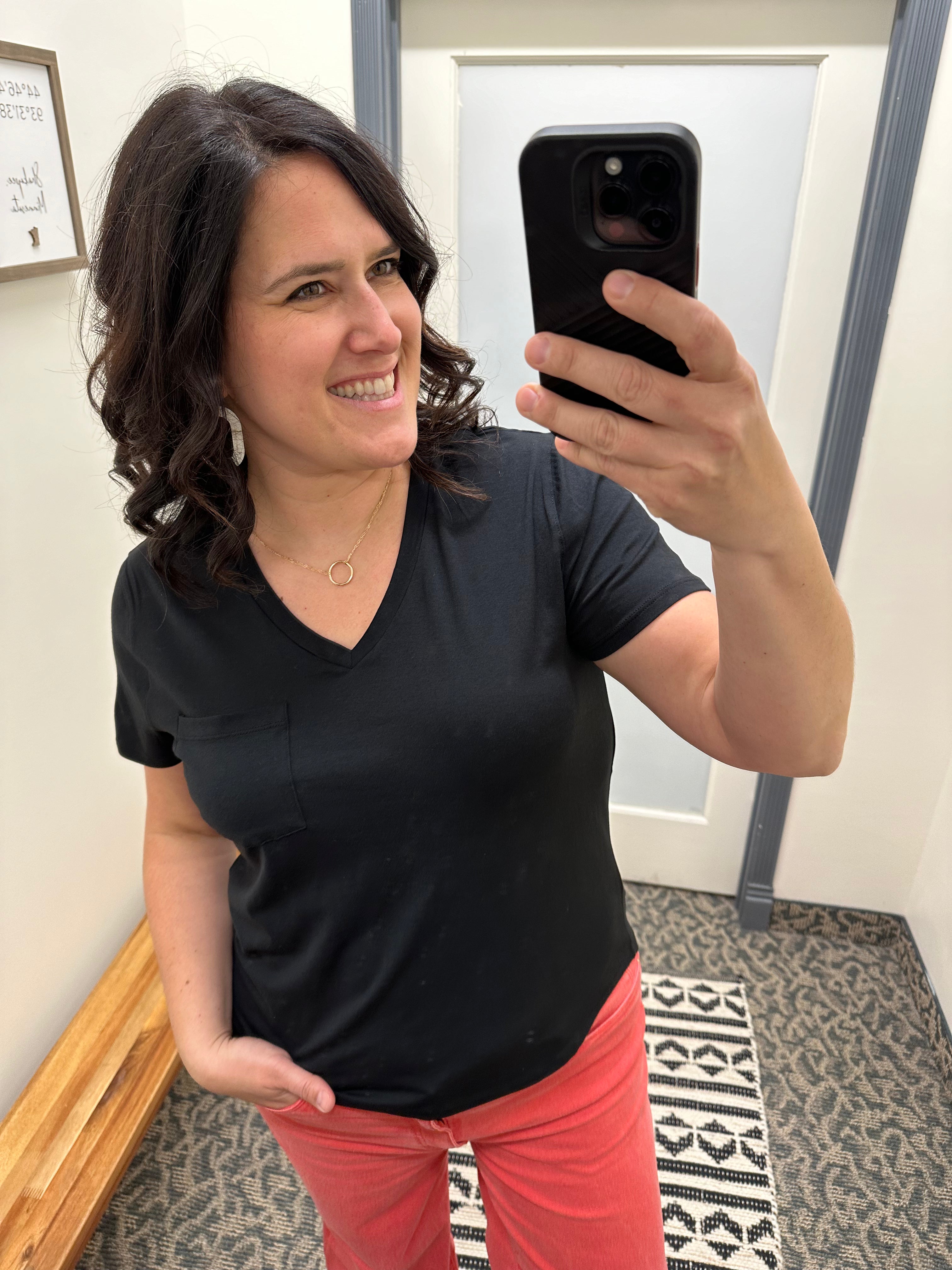 Black Jude Tee Top - Tee THREAD & SUPPLY