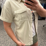 Ava Button Down Shirt (Seashell) Tops - Button Ups THREAD & SUPPLY