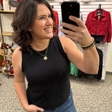 Black Sinclair Tank Tops- Tanks THREAD & SUPPLY