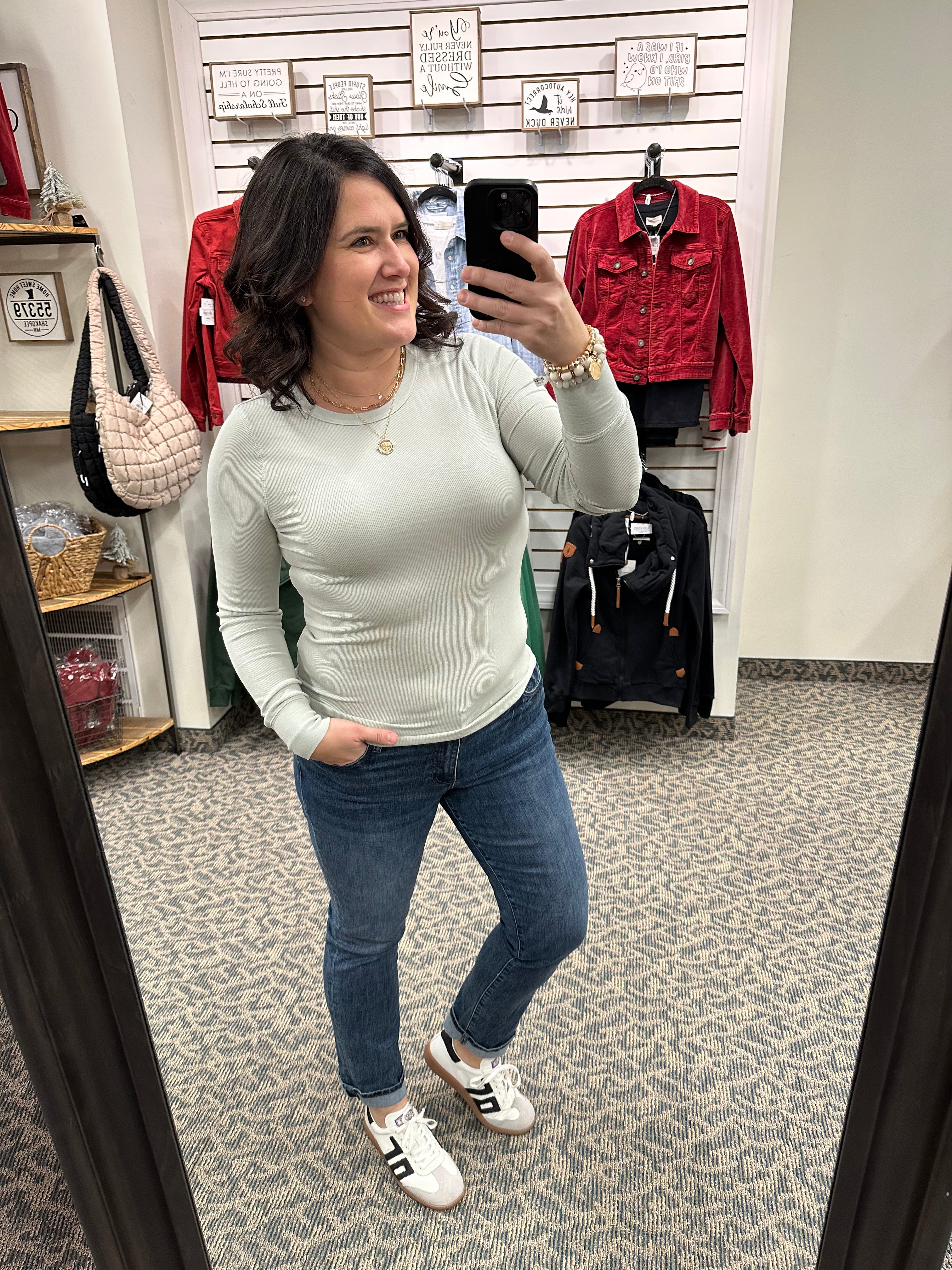 Aqua Mist Stacy Top Top - Tee THREAD & SUPPLY