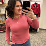 Slate Rose Stacy Top Top - Tee THREAD & SUPPLY