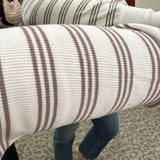White Taupe Stripe Stacy Top Top - Tee THREAD & SUPPLY