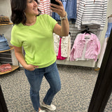 Kiwi Pocket Sweatshirt Top - Sweatshirt STACCATO