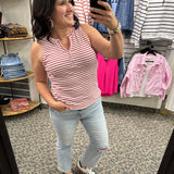 Light High Rise Crop Flare Jeans (Risen) Bottoms - Pants RISEN