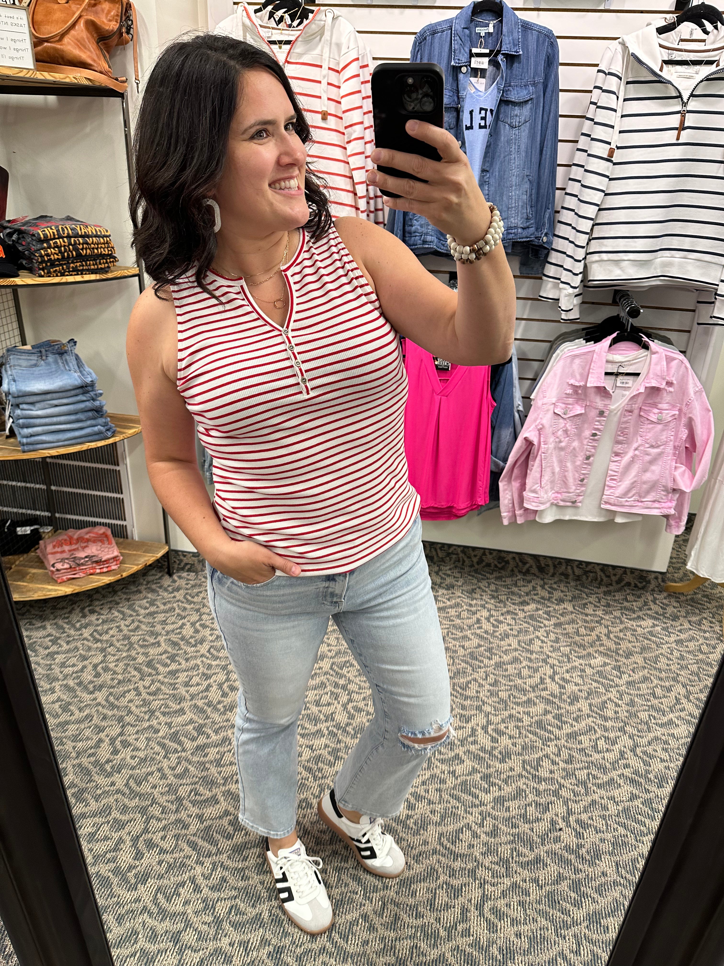 Light High Rise Crop Flare Jeans (Risen) Bottoms - Pants RISEN