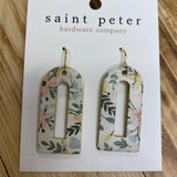 Gold Spring Floral Earrings Jewelry - Earrings SAINT PETER HARDWARE