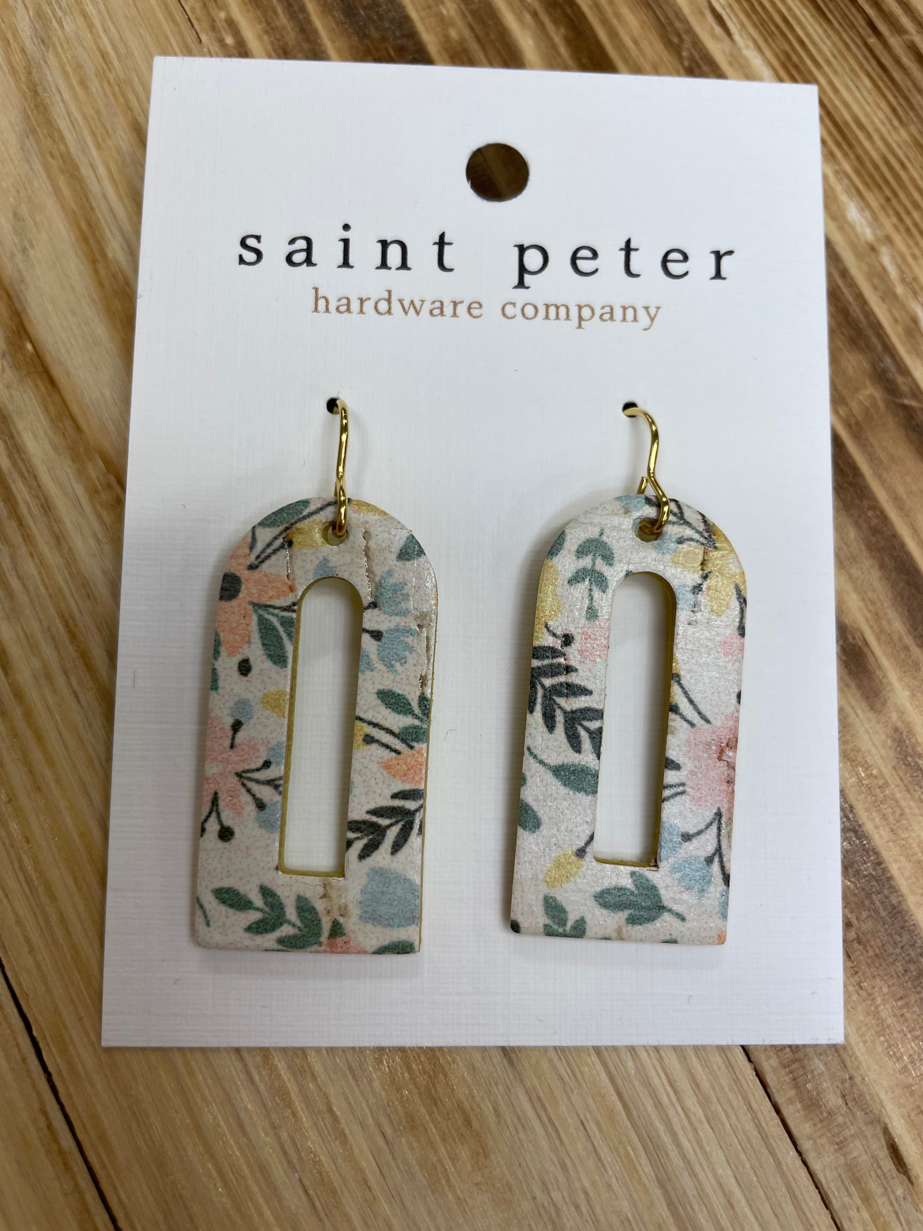 Gold Spring Floral Earrings Jewelry - Earrings SAINT PETER HARDWARE